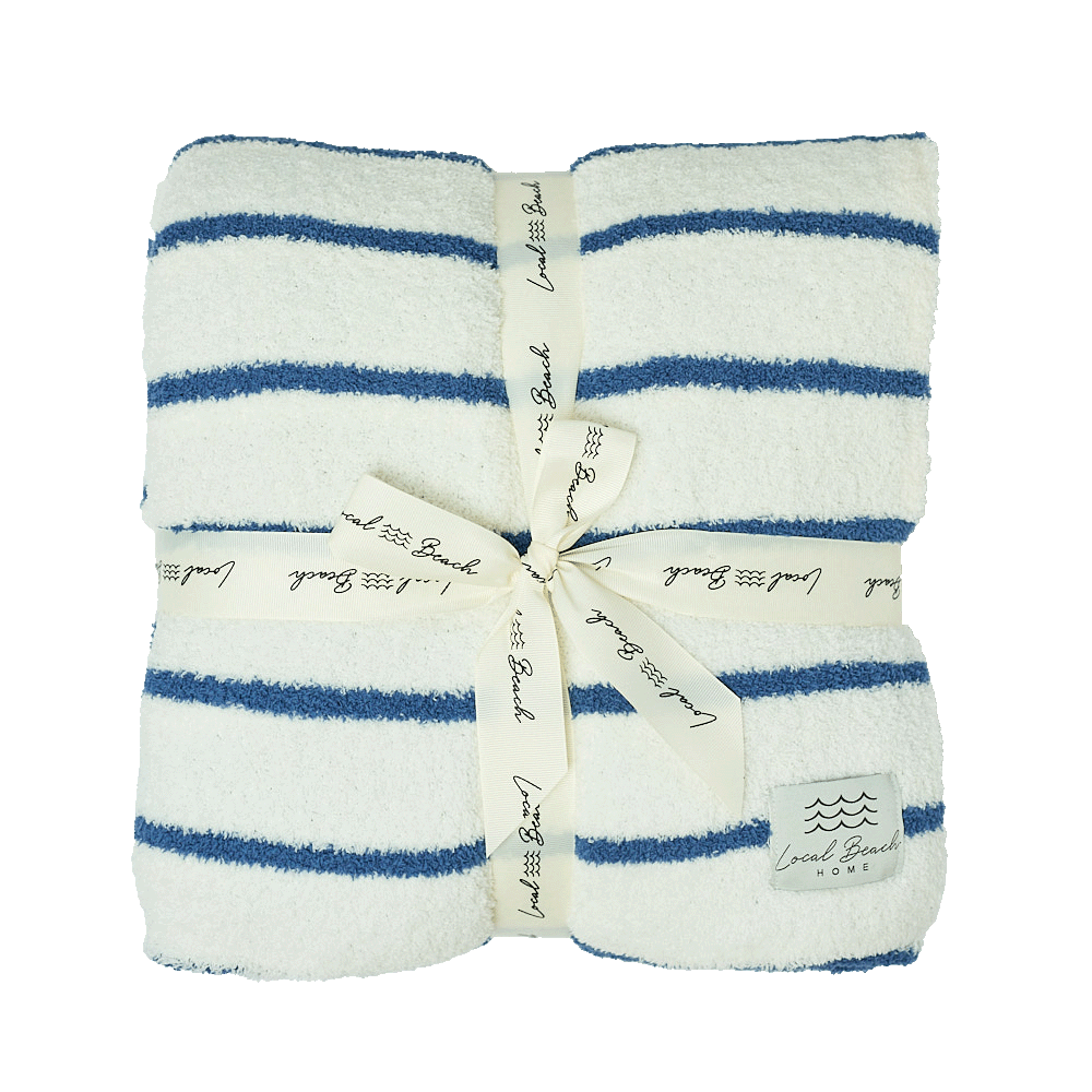 Striped Luxe Home Blanket