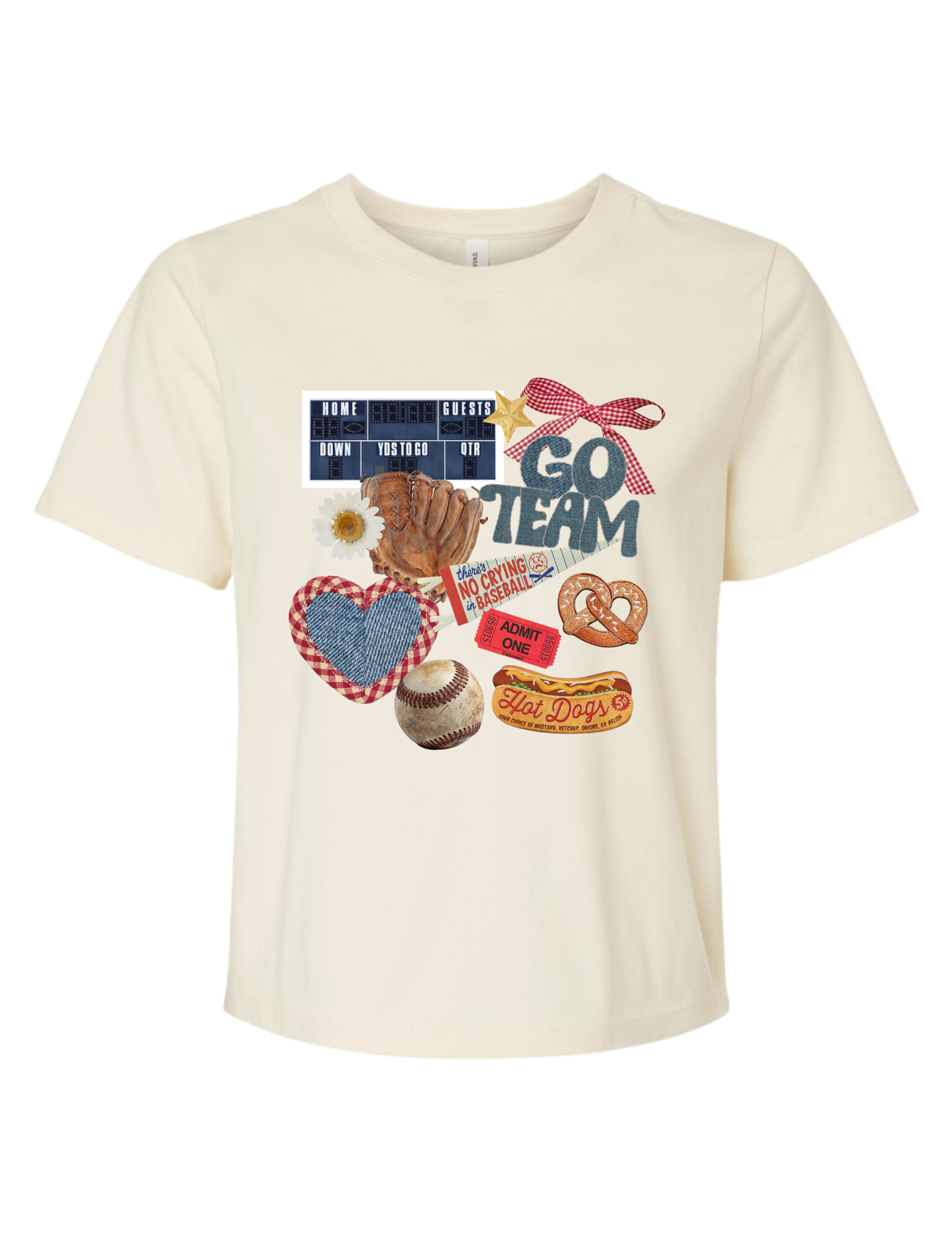 VINTAGE BASEBALL ICONS CROP