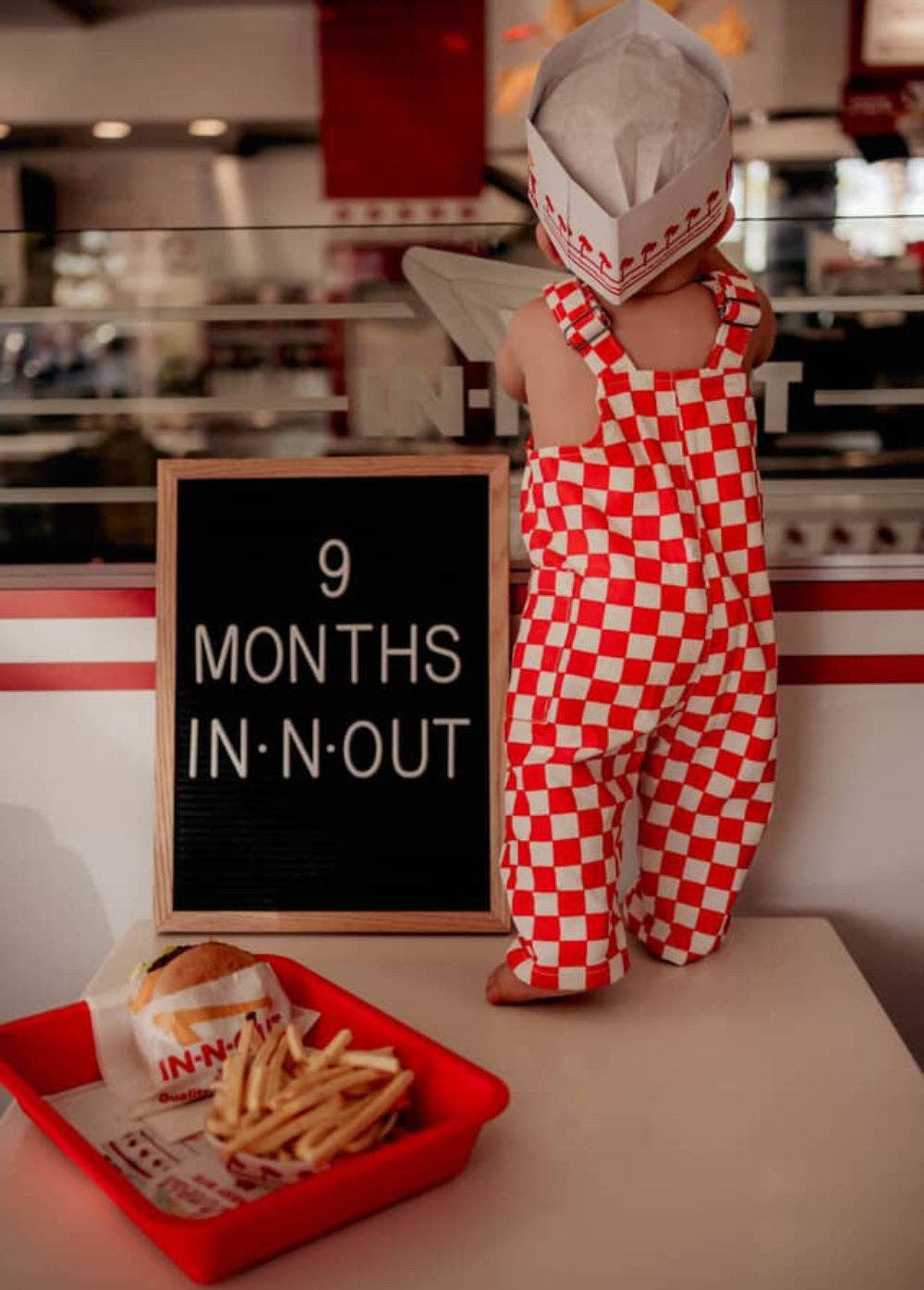 Red Checkered Overalls