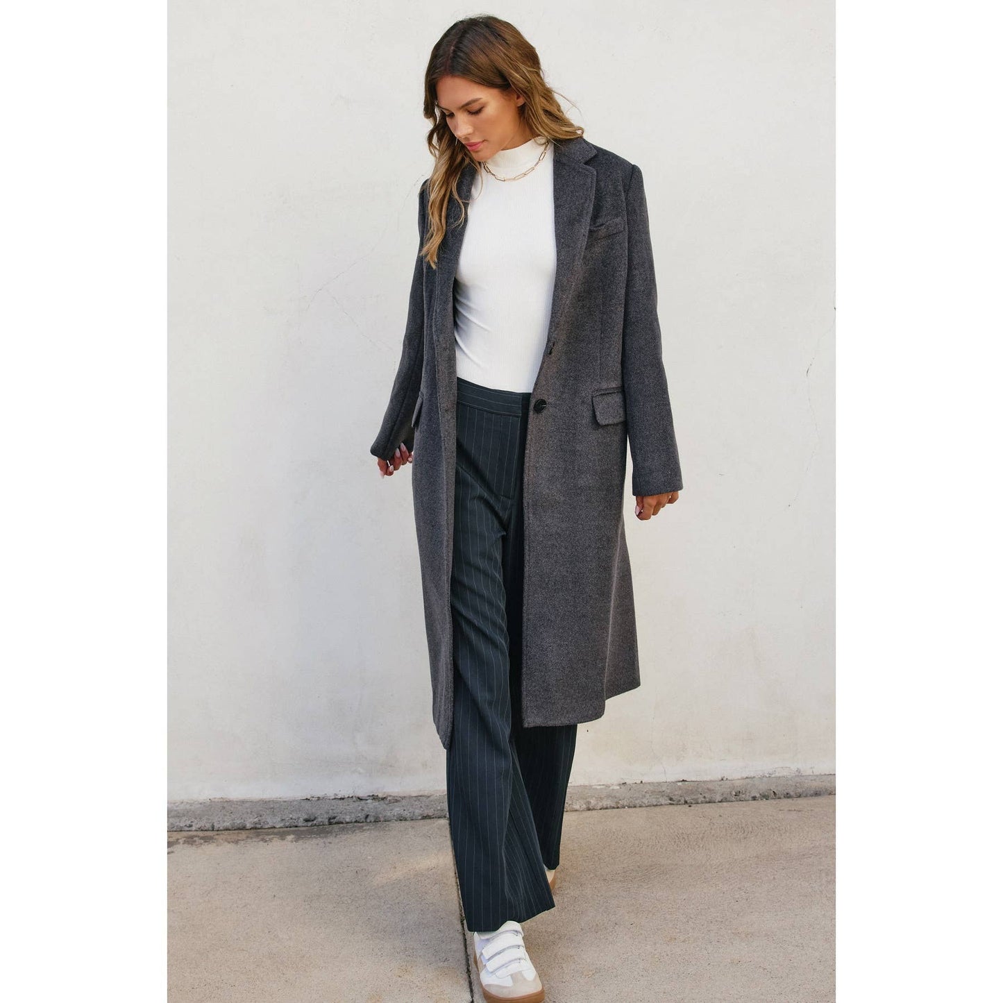 Cozy Long Wool Coat