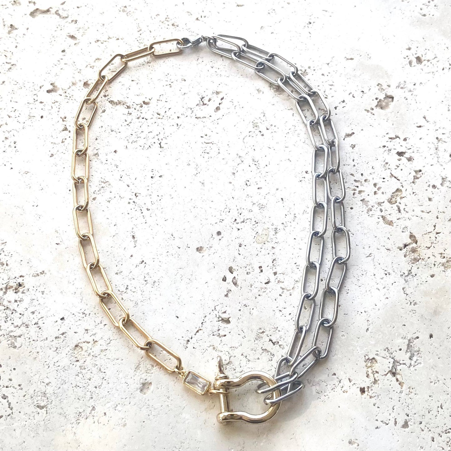 Mixed Metal Necklace