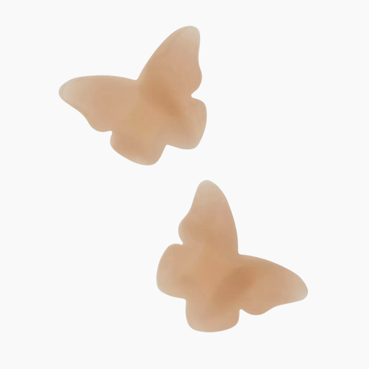 Butterfly Nipple Covers in Nude II | Seamless & Reusable