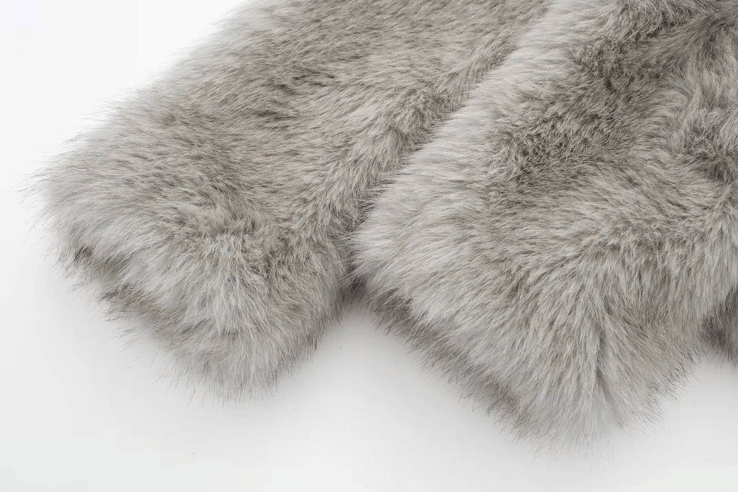 Faux fur coat