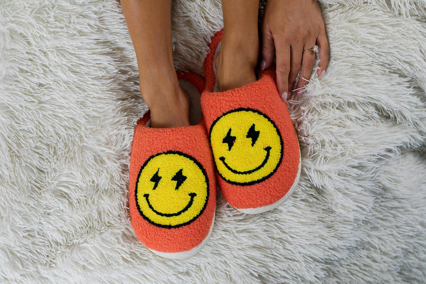 Bolt Eyes Happy Faces - Orange