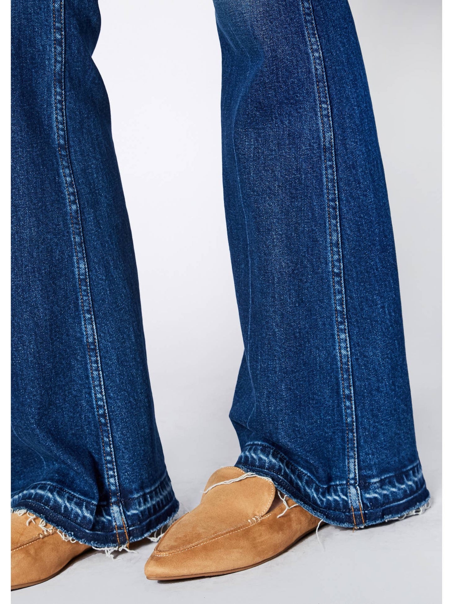 June Mid Rise Flare Jeans