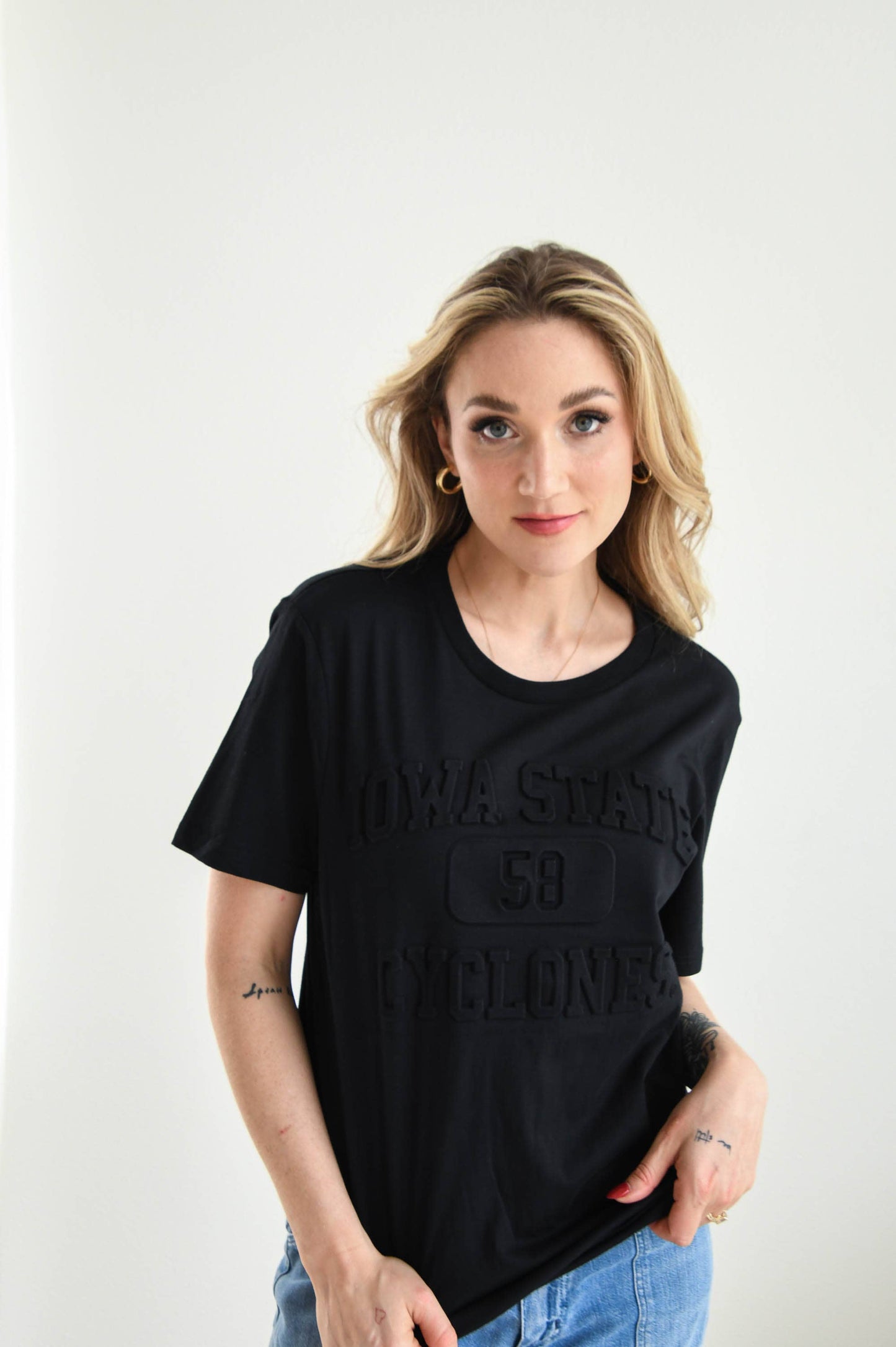 Iowa State Cyclones All Black Classic Tee