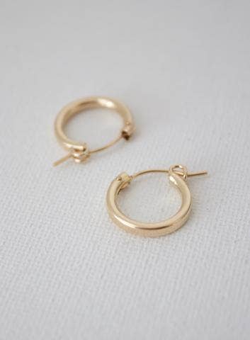 Small Gold Filled Hoops