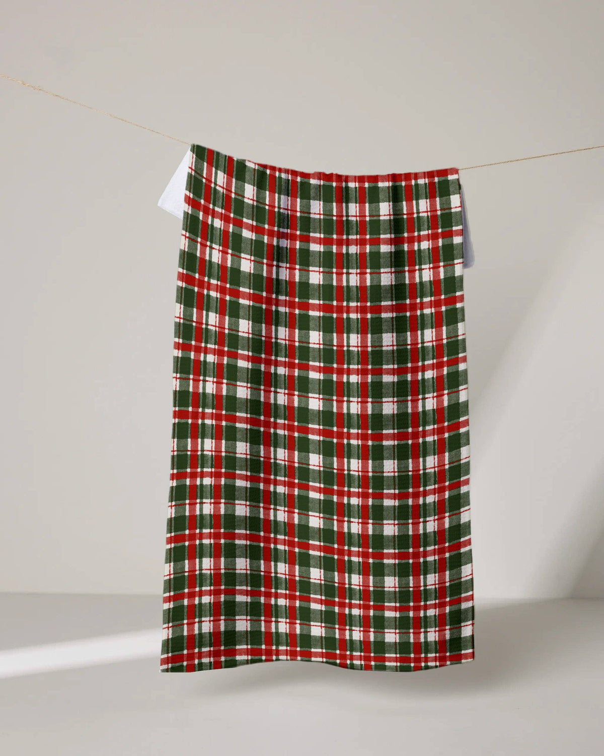 Alpine Plaid Tea Towel