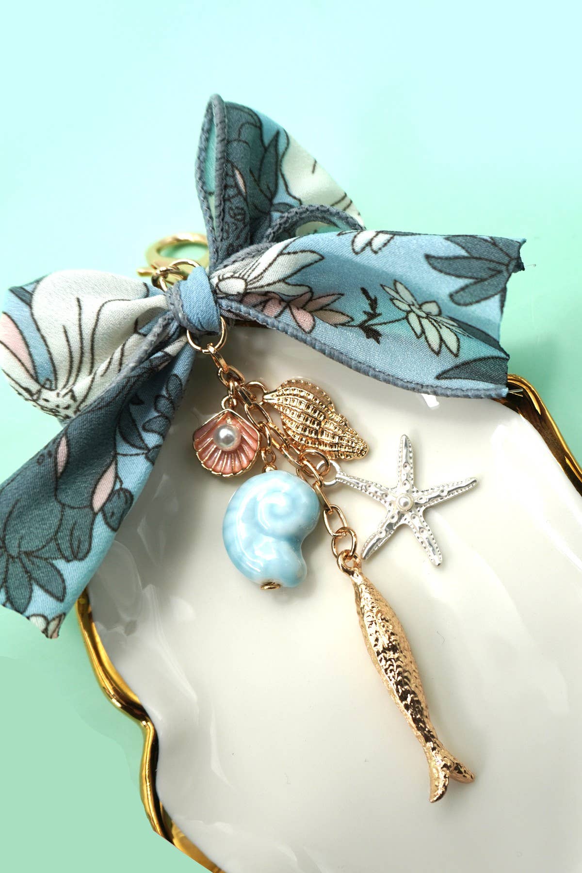 BAG CHARM-OCEAN BOW