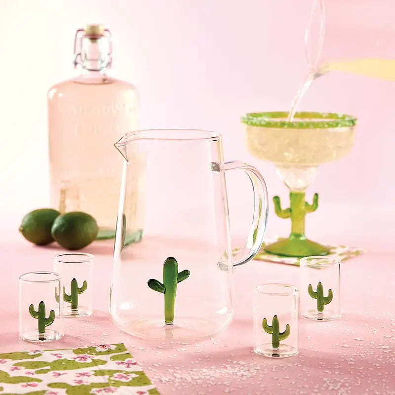 Set of 4 Cactus Shot Glasses