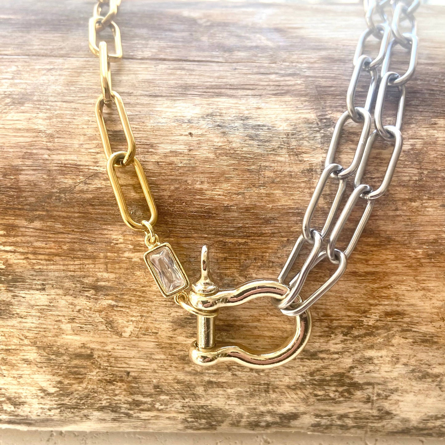 Mixed Metal Necklace