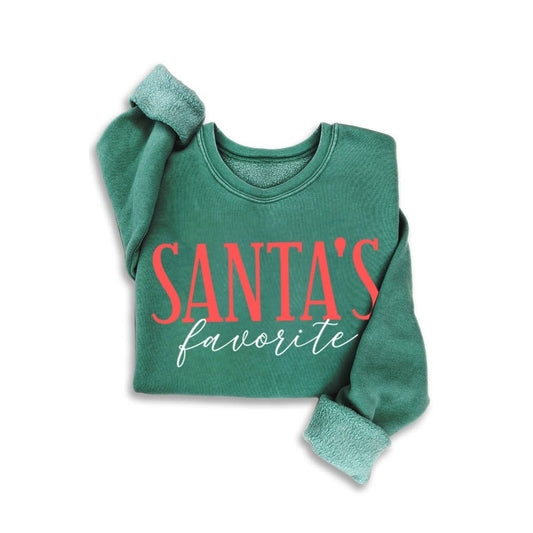 SANTA FAVORITE MINERAL SWEATSHIRTS