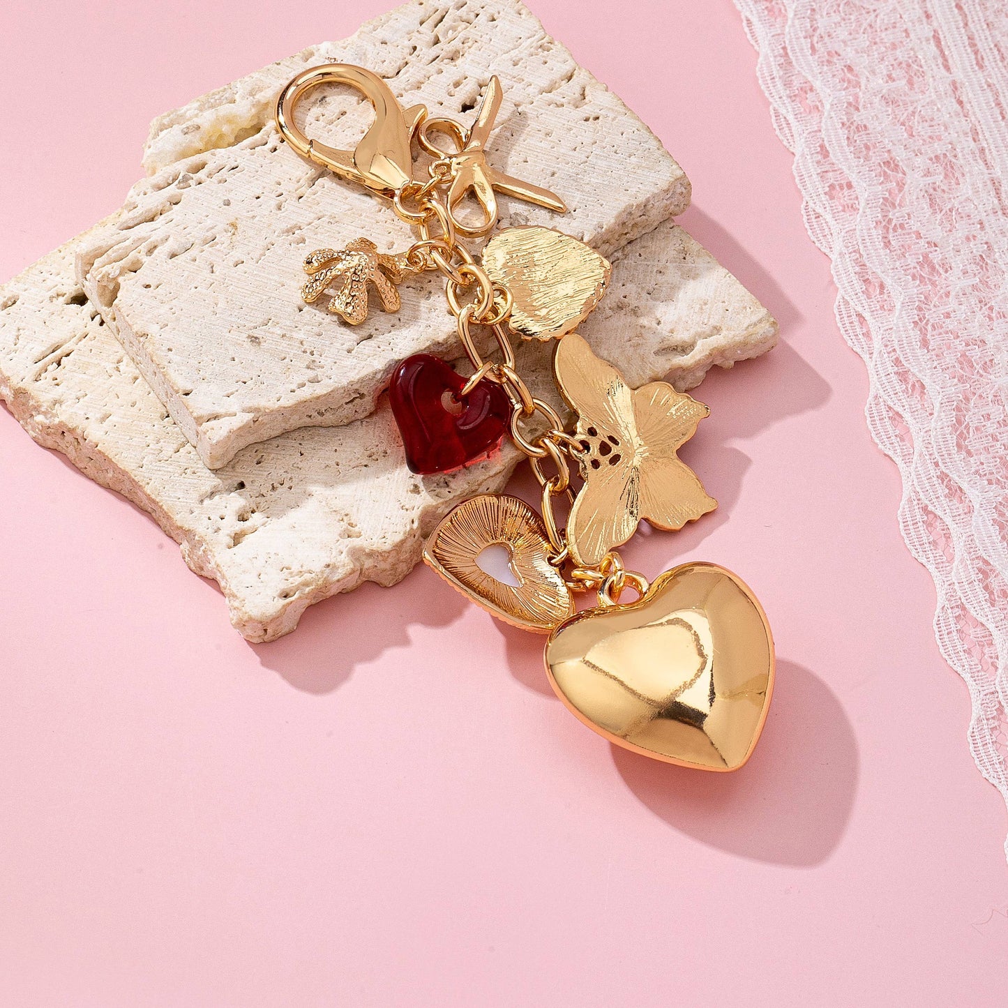 BUTTERFLY CHARM KEY CHAIN