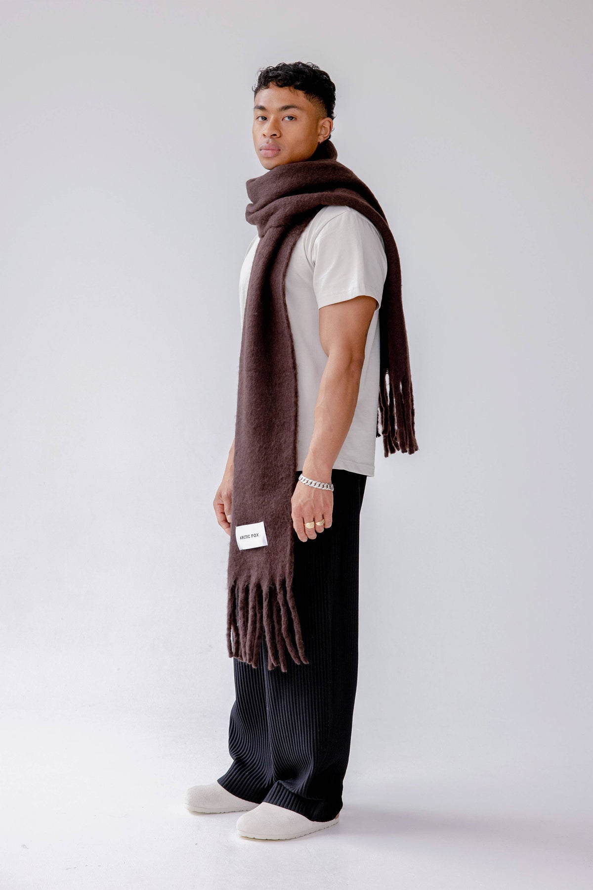 The Reykjavik Scarf - Ground Coffee