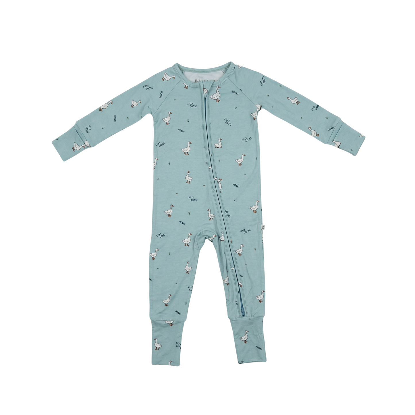 Bamboo Zip Romper — Silly Goose
