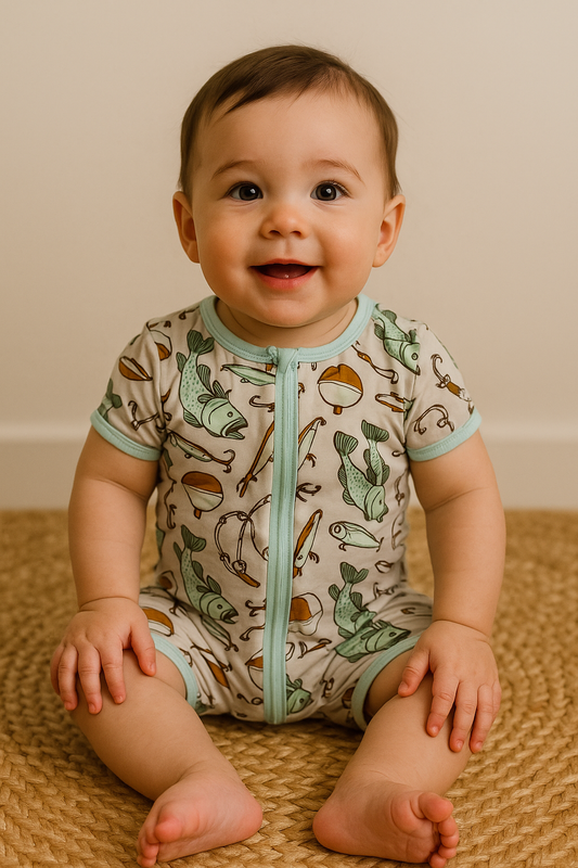 Gone Fishing Romper