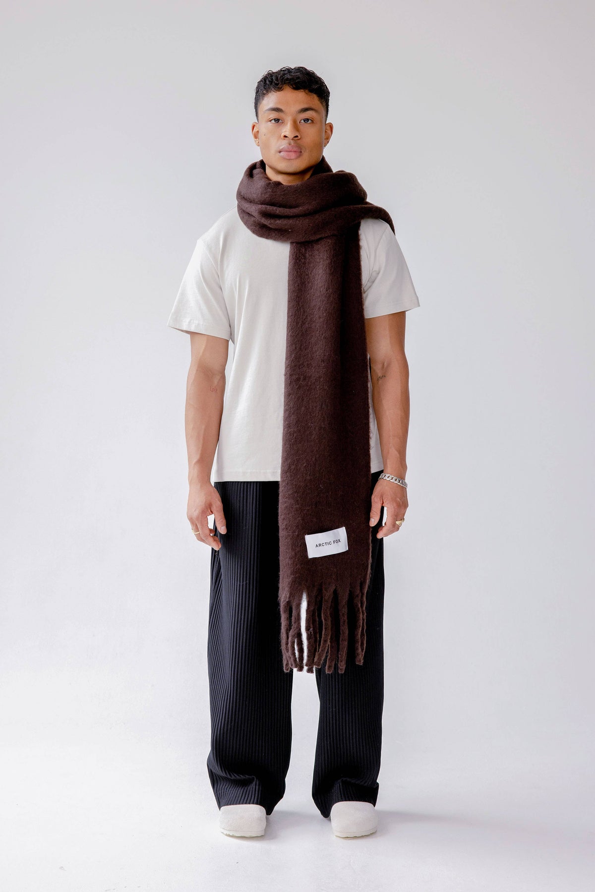 The Reykjavik Scarf - Ground Coffee