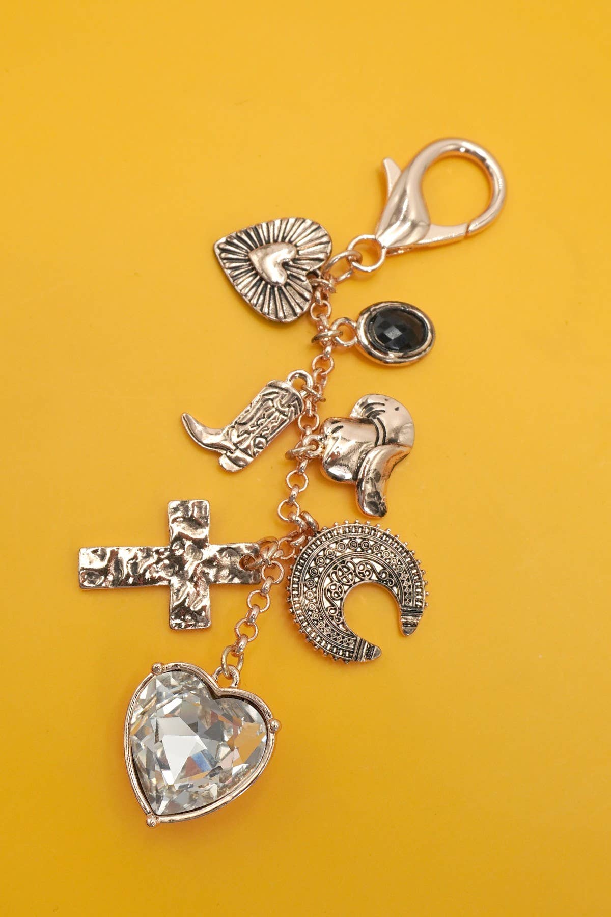 BAG KEY CHARM CROSS