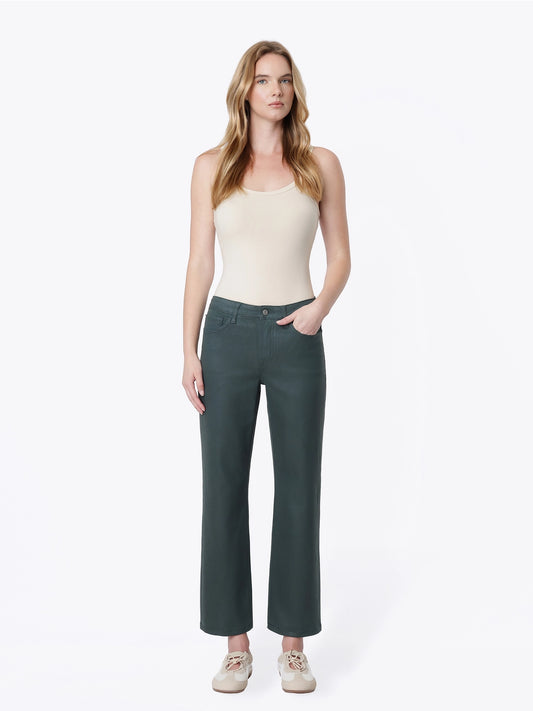 Coated Straight Leg - Darkest Spruce