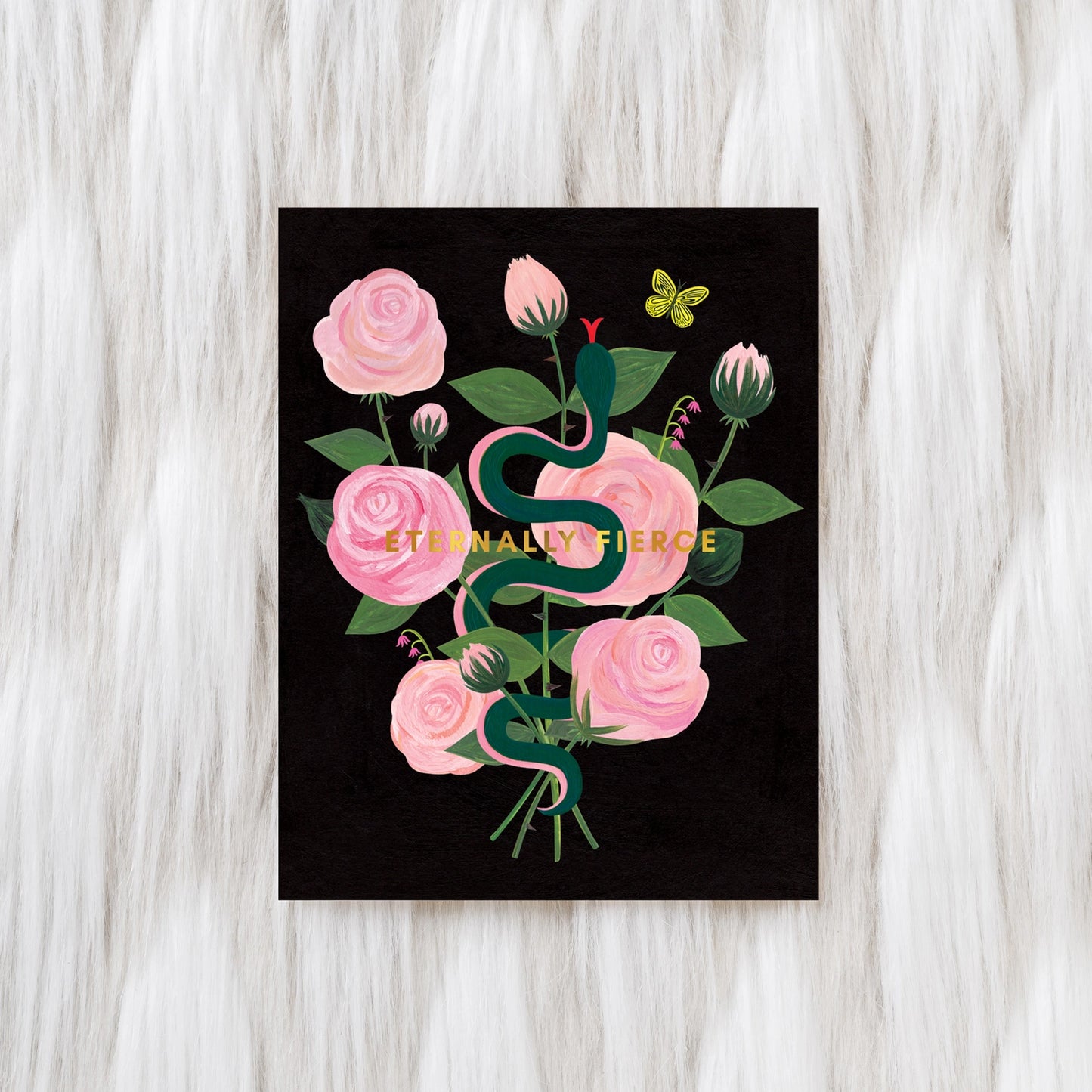 Eternally Fierce Greeting Card