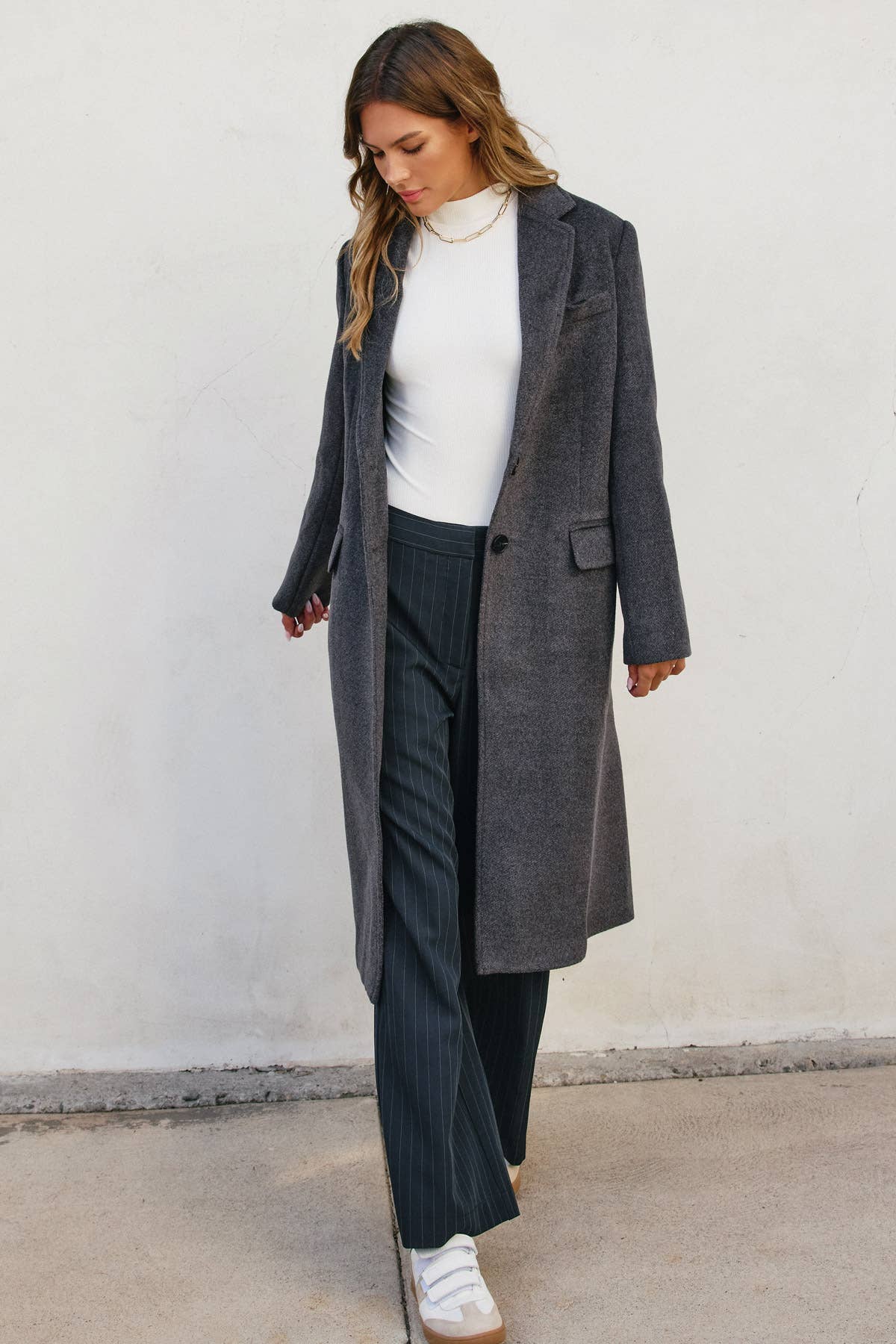 Cozy Long Wool Coat