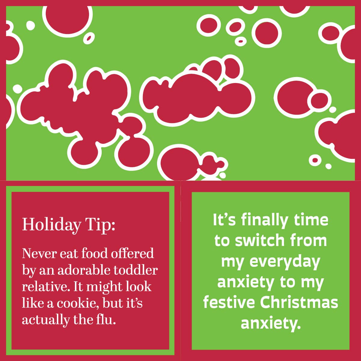 NAPKIN XMAS Anxiety