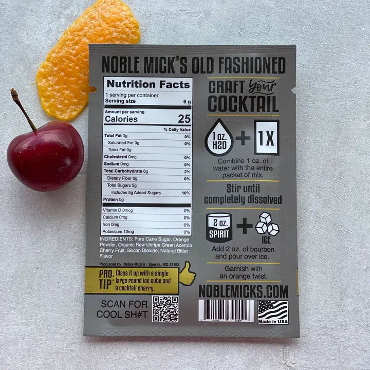 Single Serve Craft Cocktail