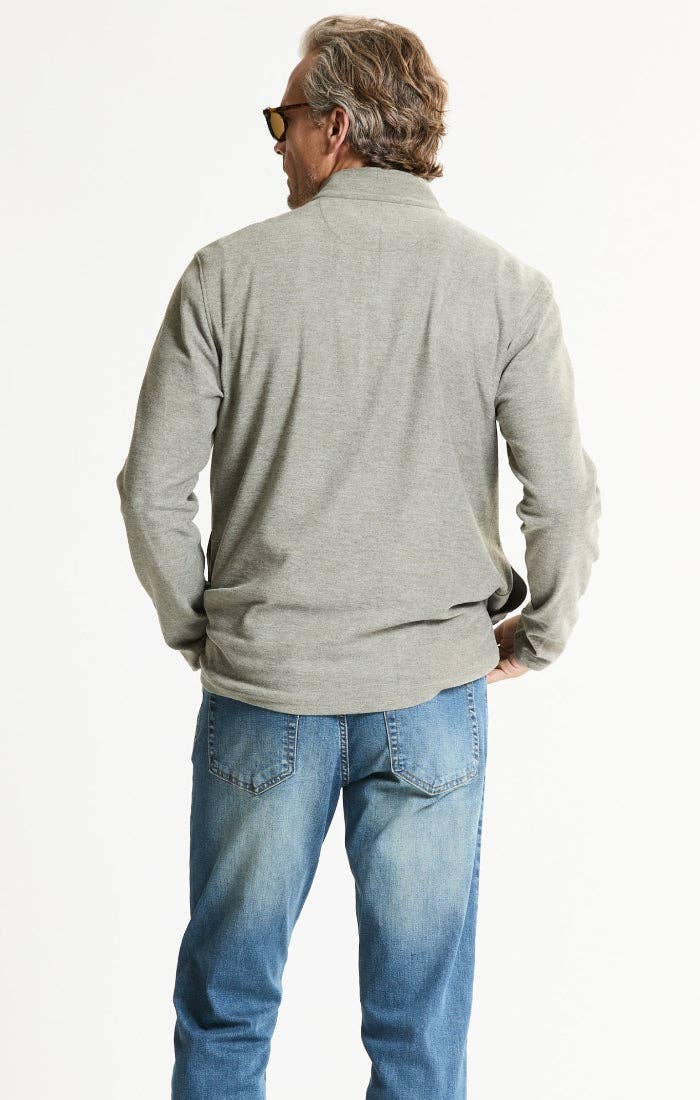Heather Quarter Zip