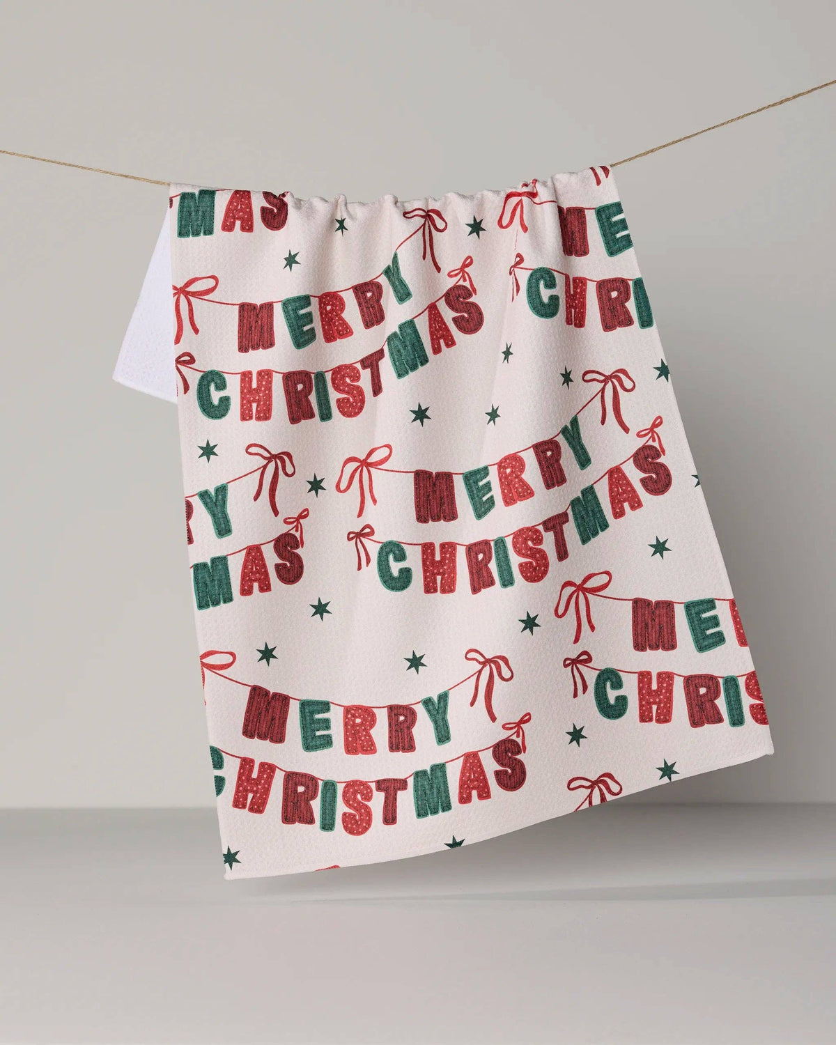 Christmas Banner Tea Towel