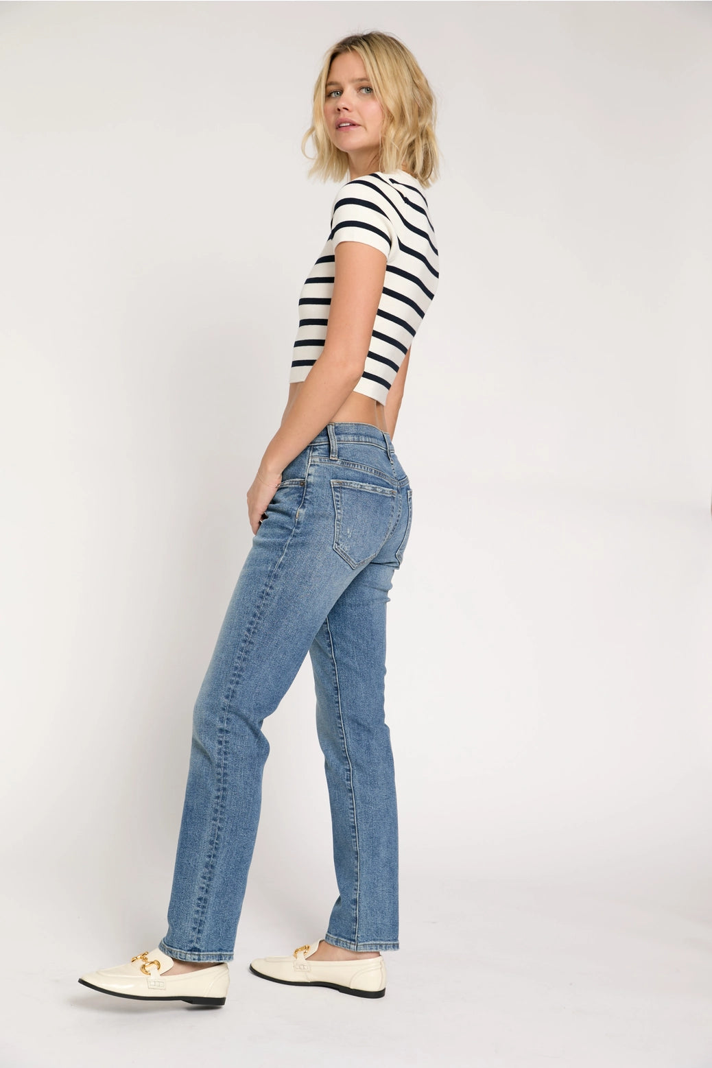 Chester Low Rise Slim Straight