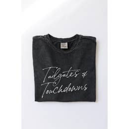 Tailgates and Touchdowns Game Day Graphic T-Shirt