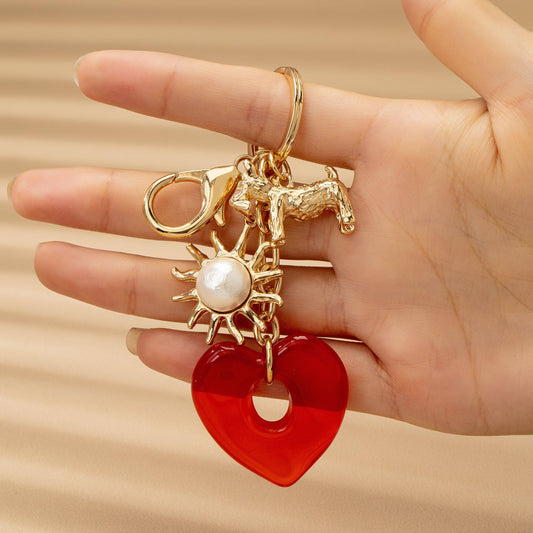 HEART DOG PEARL SUNBLAST