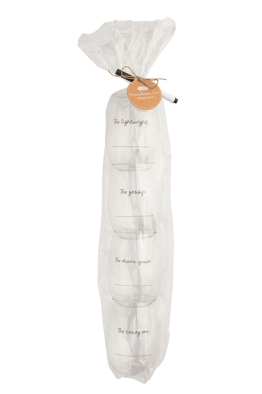 The Personalize Wine Glass Set