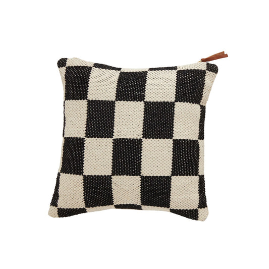 Dhurrie Check Pillow