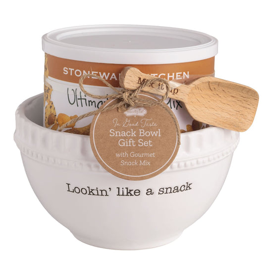 Lookin' Like a Snack Nuts and Bowl Set