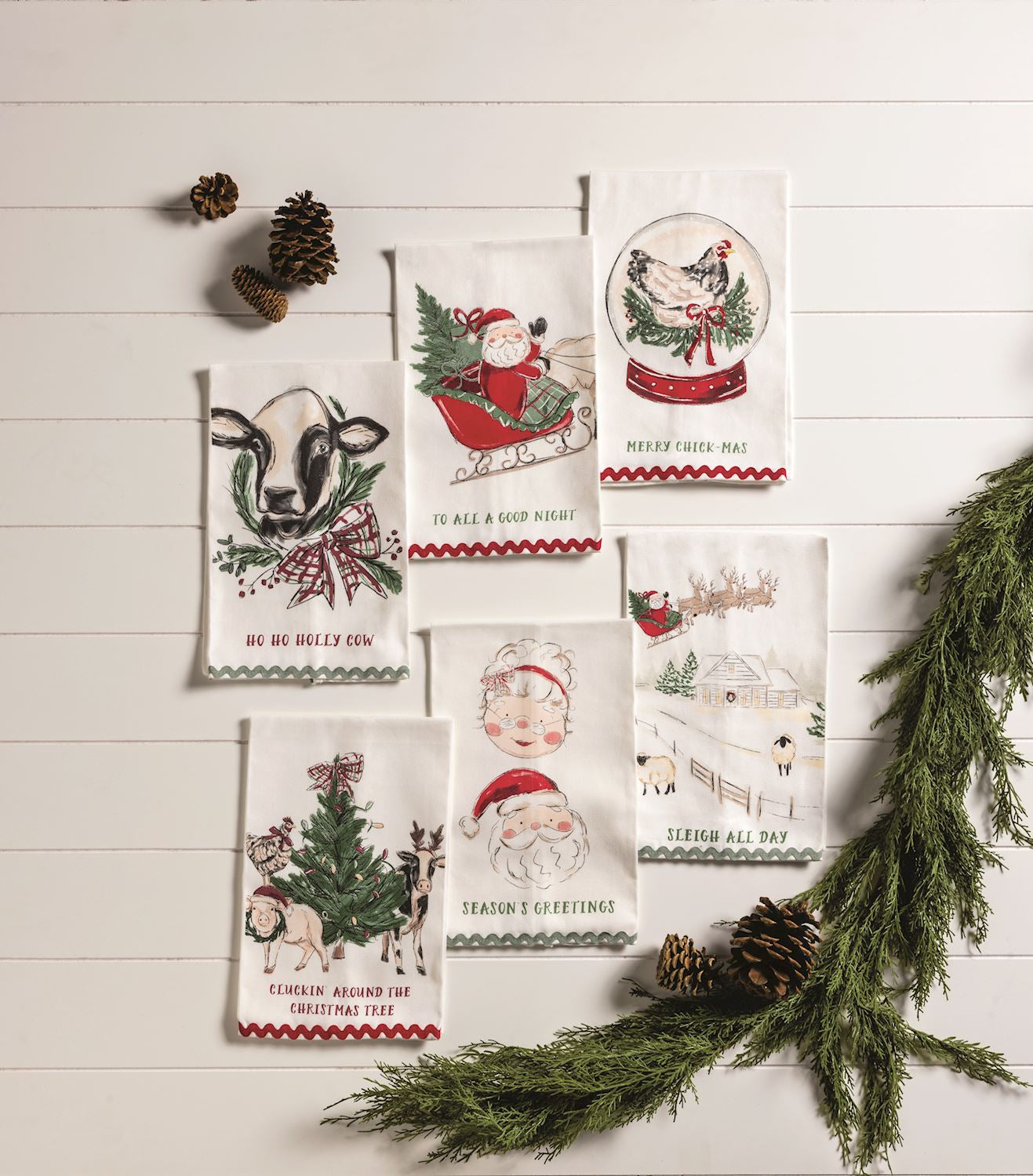 Christmas Printed Towels