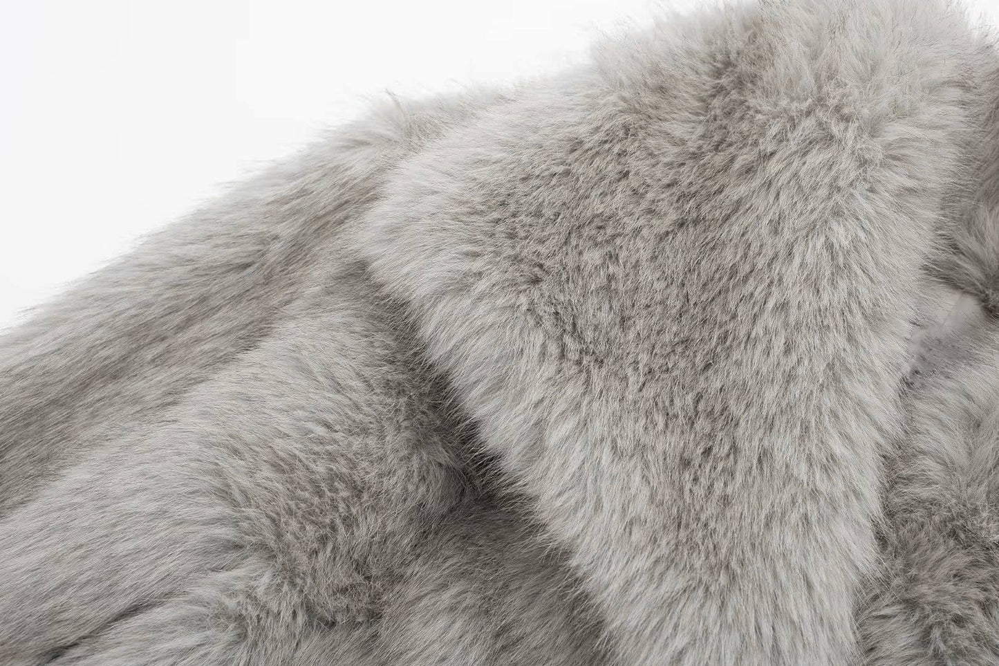 Faux fur coat