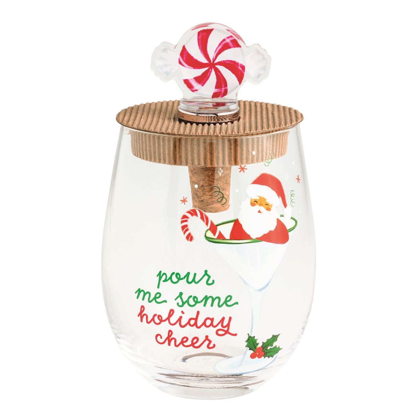 Holiday Wine Glasses