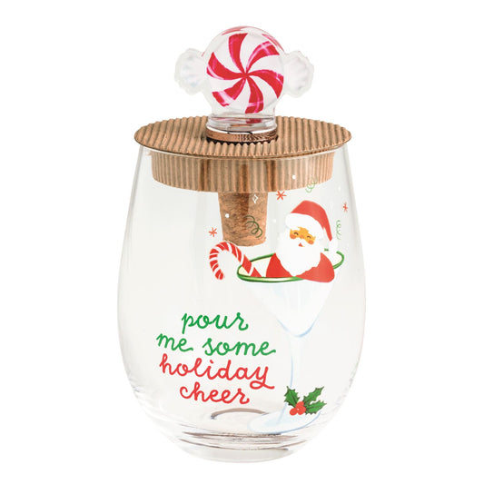 Holiday Wine Glasses
