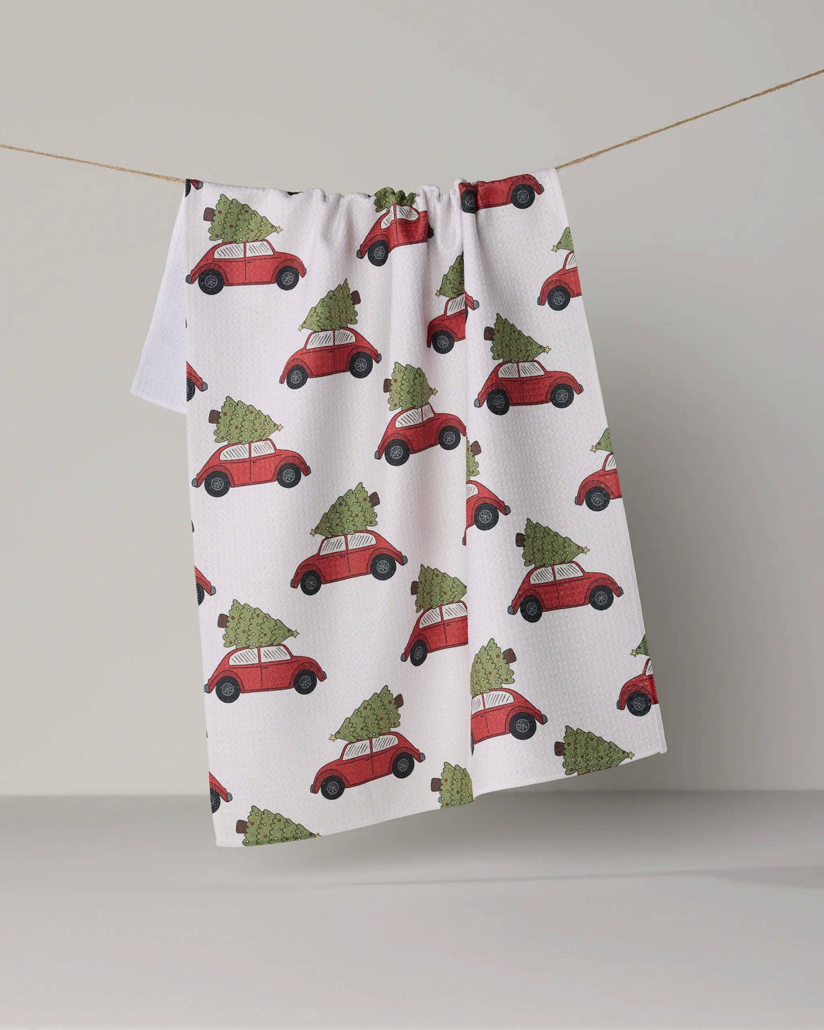 Merry Miles Tea Towel