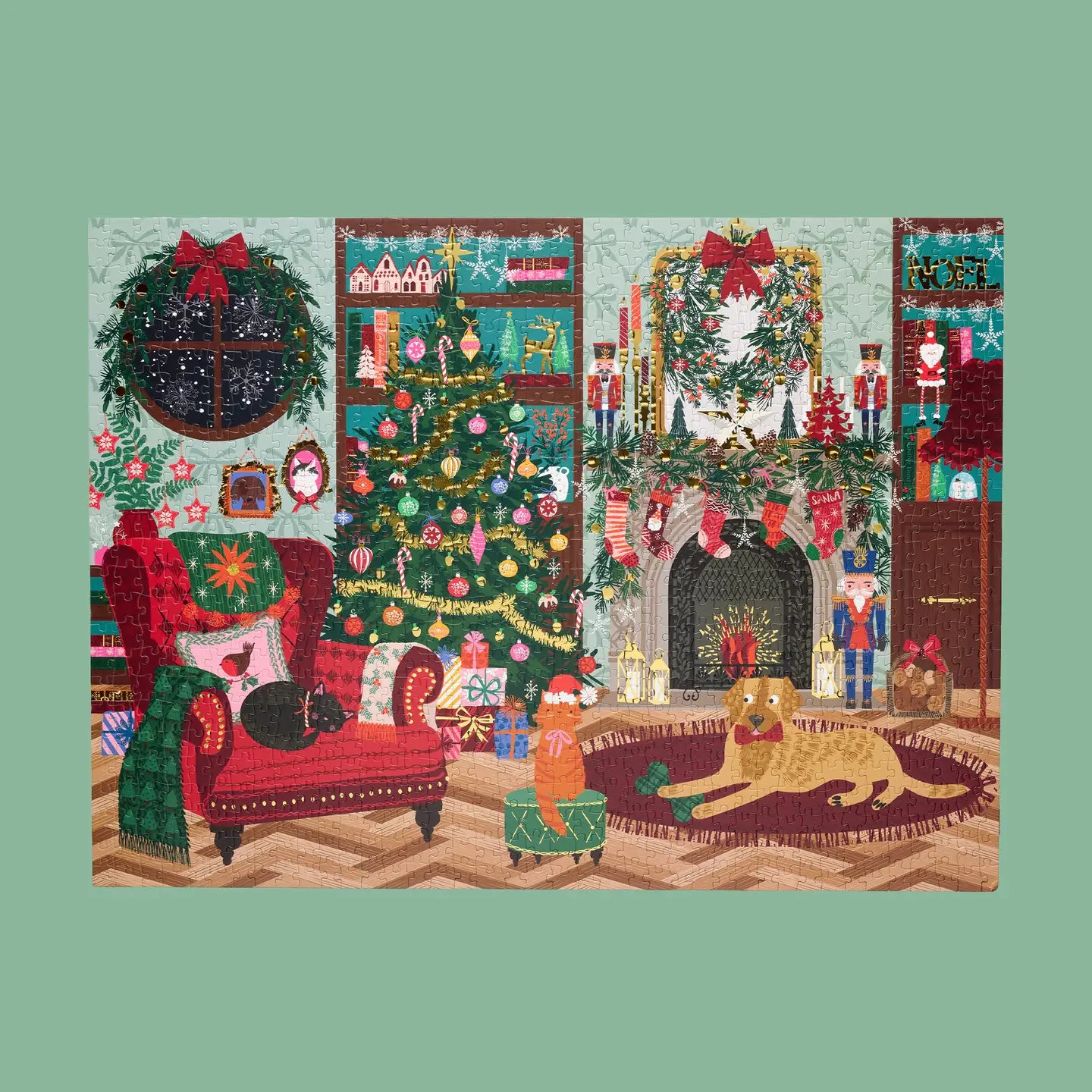 Festive Family Room Puzzle