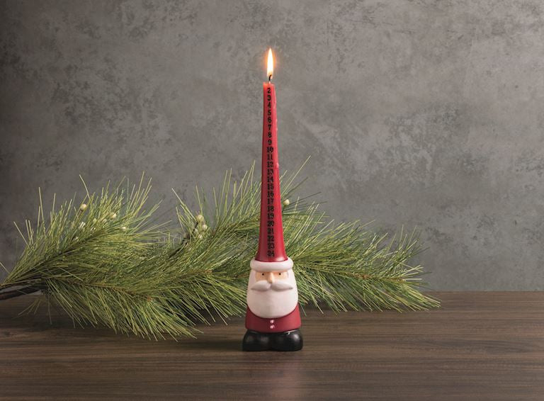 Santa Advent Candle
