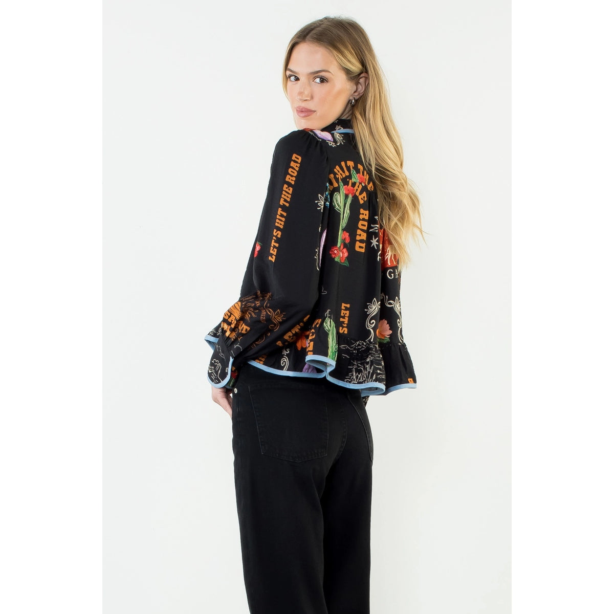 Western Themed Top