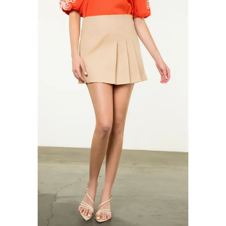 Pleated Skirt