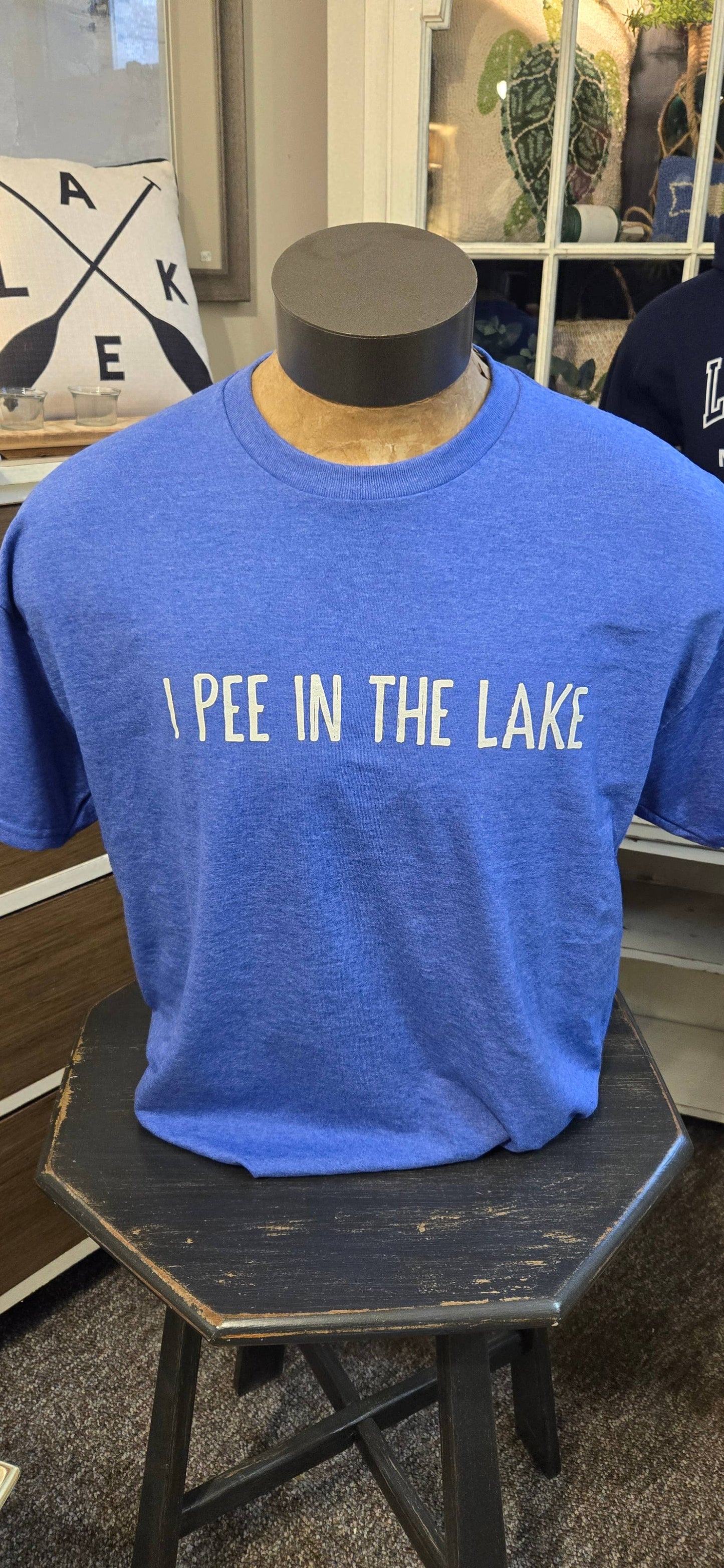I Pee In The Lake - Heather Sport Royal