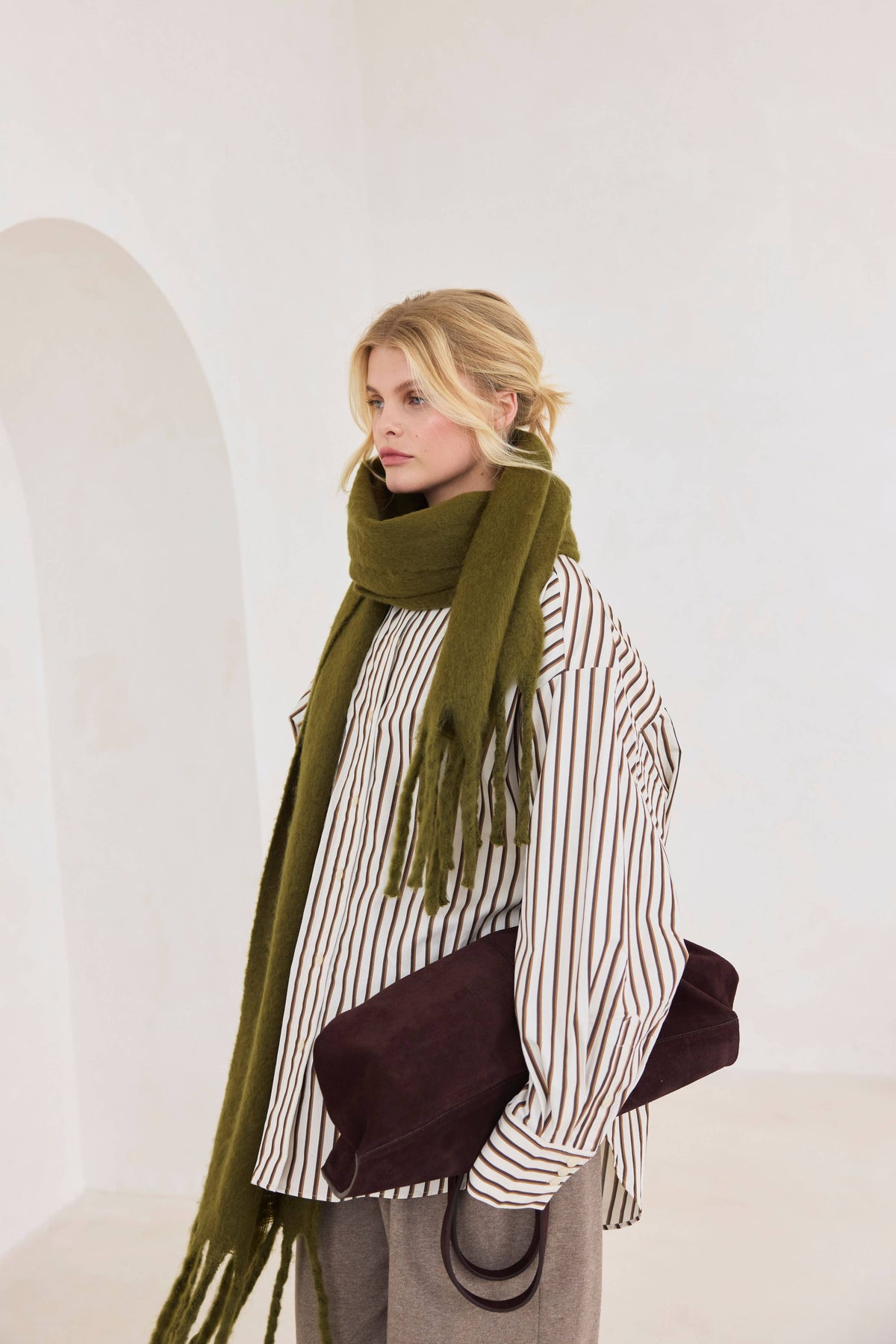 The Reykjavik Scarf - Sea Kelp