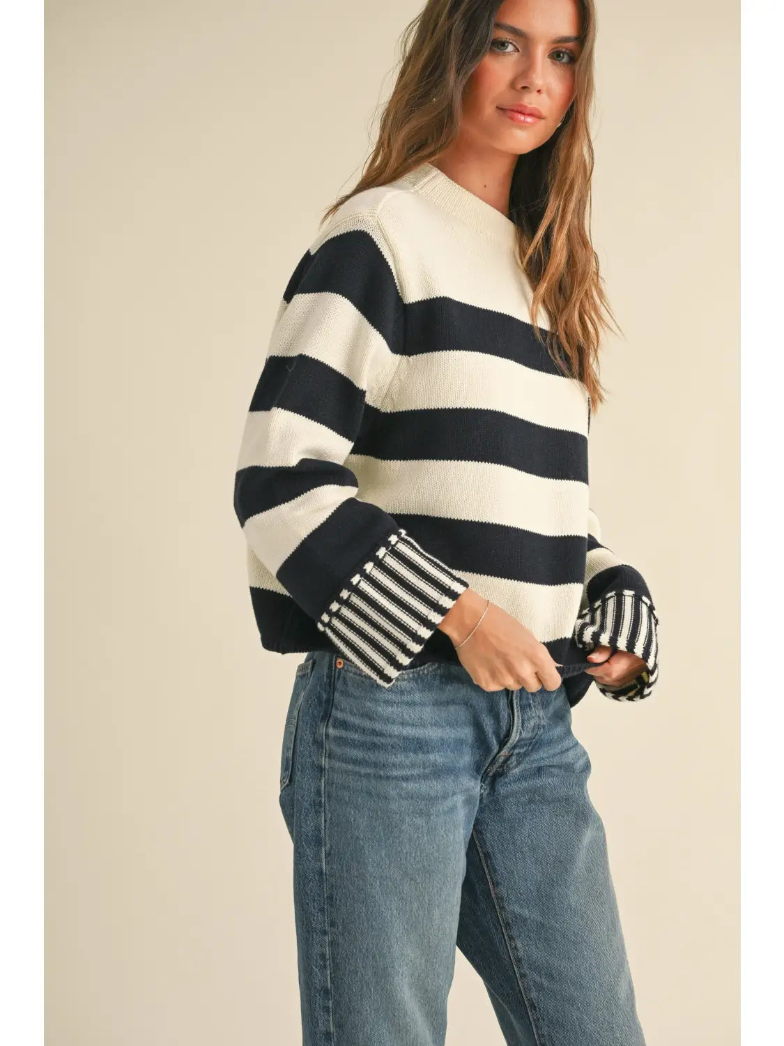 Black/White Sweater
