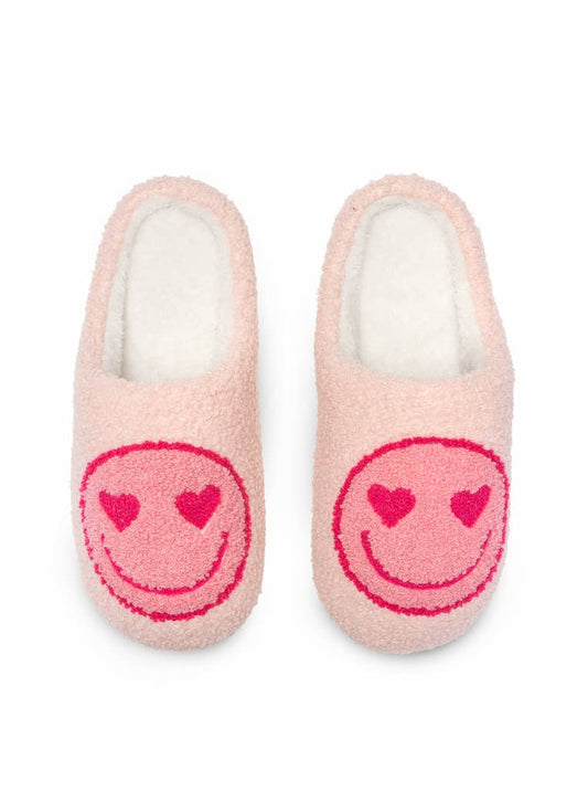 Heart Eyes Happy Faces - Pink