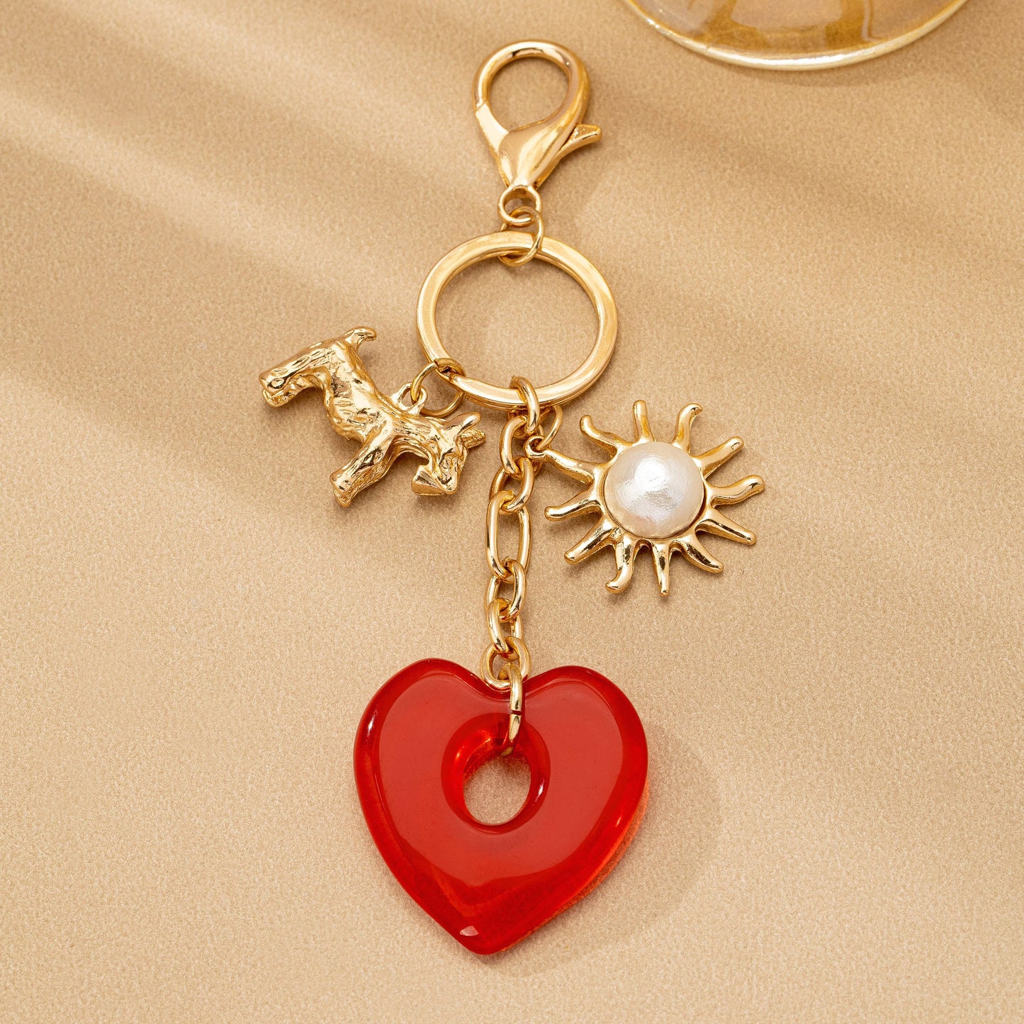 HEART DOG PEARL SUNBLAST