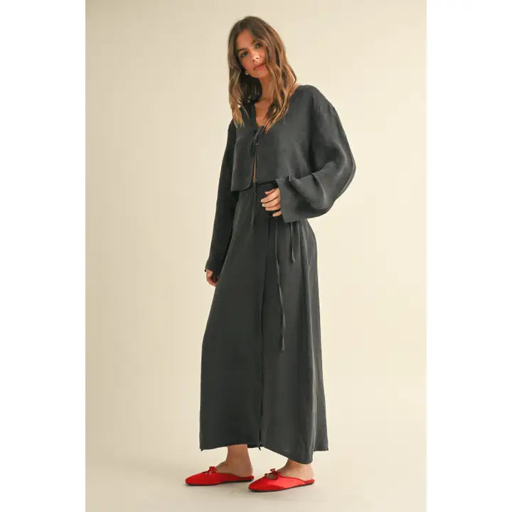 Long Wrap Skirt